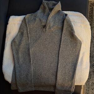 Old Navy Kids Gray Sweater with Button Collar